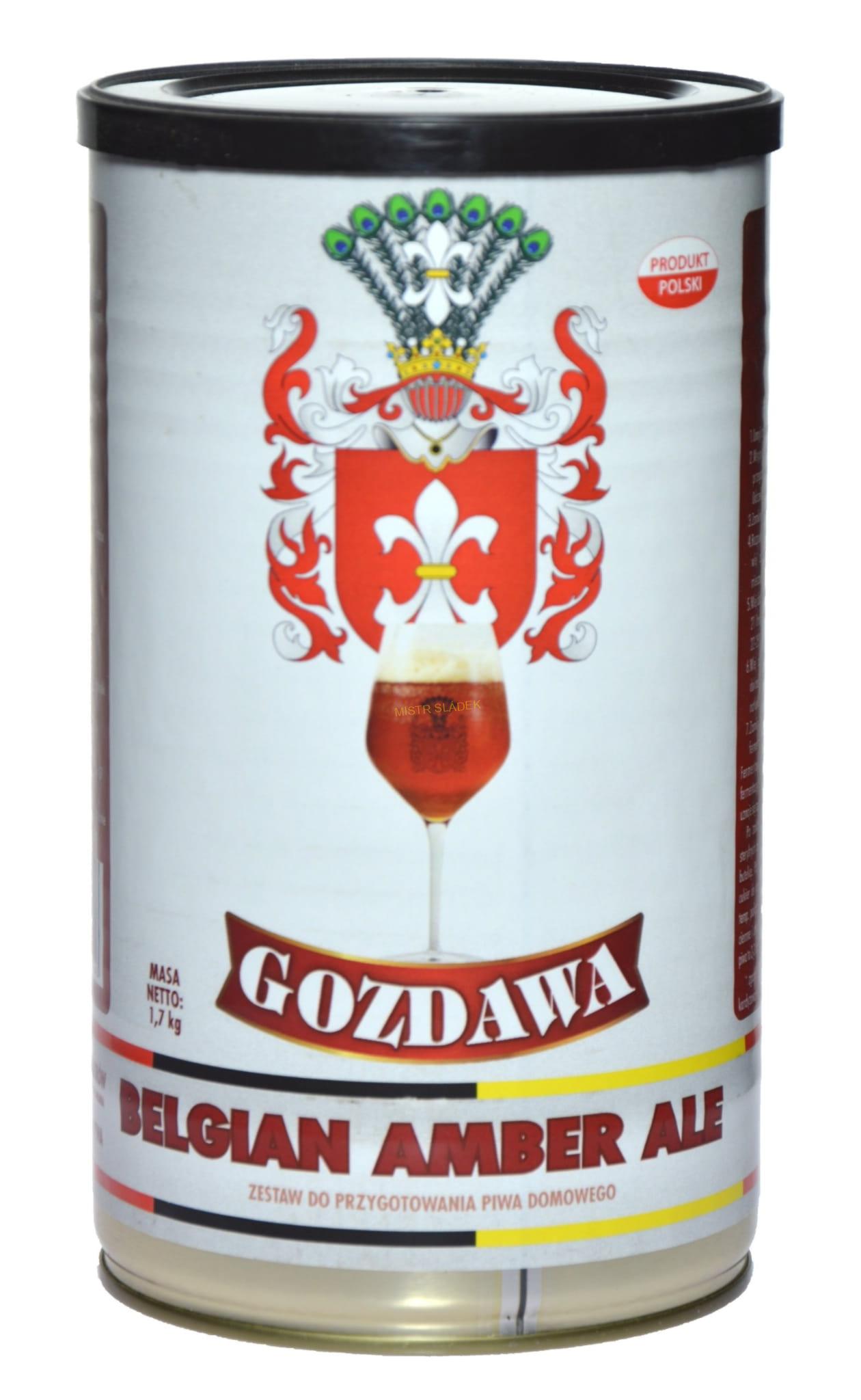 Belgické Amber Ale.