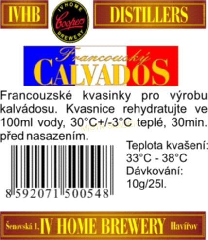 Kvasnice - Francouzký KALVADOS