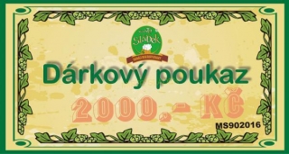 Dárková poukázka 2000,-Kč