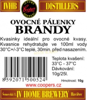 Kvasnice - Ovocné Pálenky BRANDY