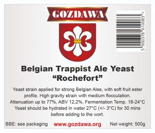 PIVNÍ KVASNICE Belgian Trappist Ale Yeast „Rochefort”